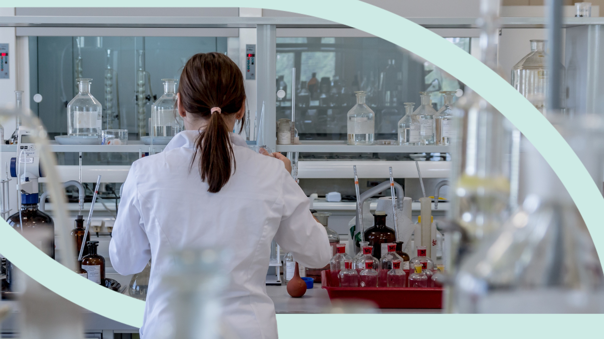 Person working in a lab